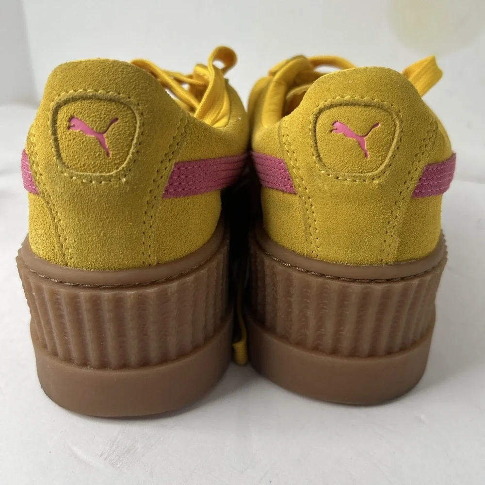 Puma Fenty by Rhianna Cleated Creeper Lace Up Suede Women's Shoes Size‎ 10